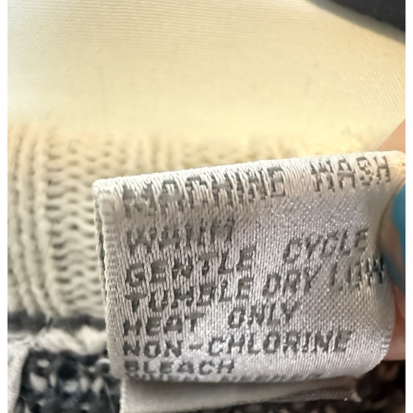 VTG Grandpa Sweater Hennessy Mens SIZE XL Geometric Biggie Van Heusen 90s 80s - Picture 9 of 11